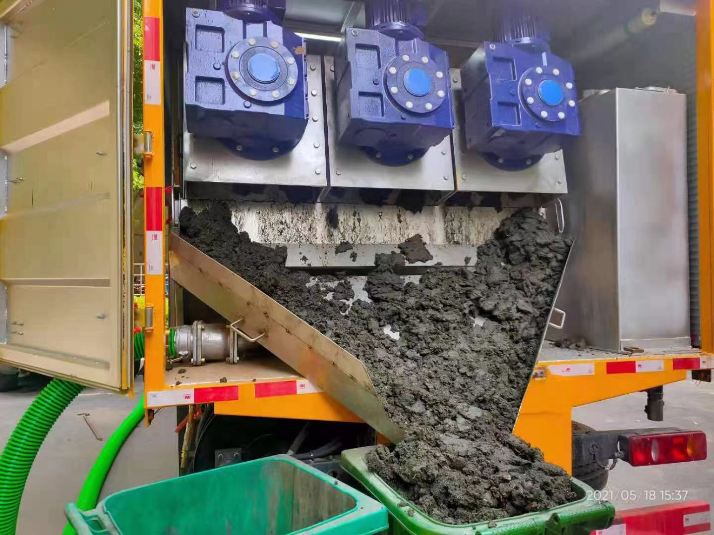 北辰化粪池清掏城市维护站-泥浆净化干湿分离处理